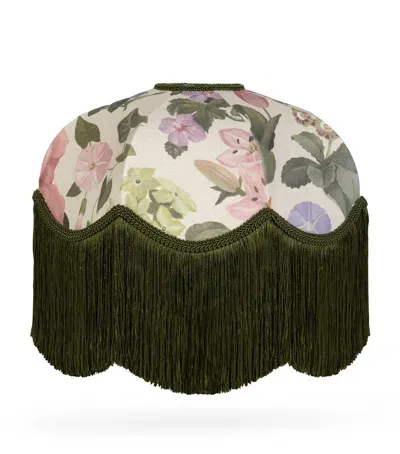 House Of Hackney Linen-blend Floriala Lamp Shade In Multi