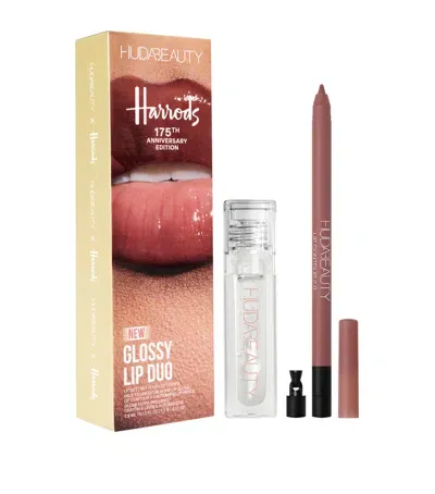 Huda Beauty 175 Anniversary Edition Glossy Lip Duo In Glassy