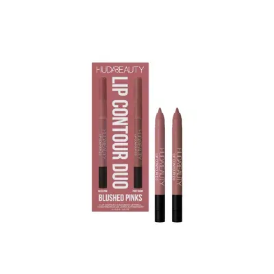 Huda Beauty Lip Contour Mini Duo Muted Pinks In White