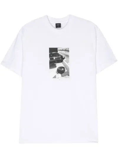 Huf Mason T-shirt In White