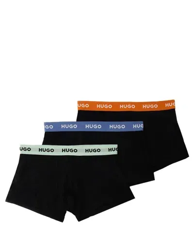 Hugo 3 Pack Boxer In Black