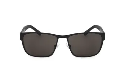 Hugo Boss Boss  Rectangular Frame Sunglasses In Black