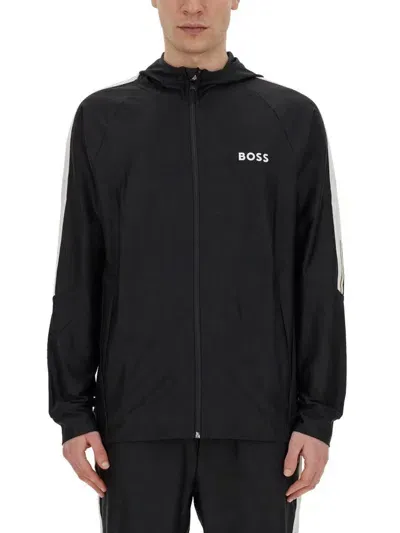 Hugo Boss Boss  X Matteo Berrettini Signature In Schwarz