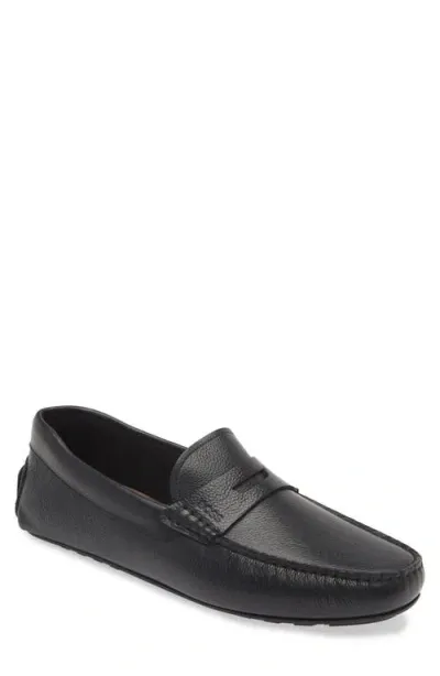 Hugo Boss Boss Noel Driving Shoe In Black