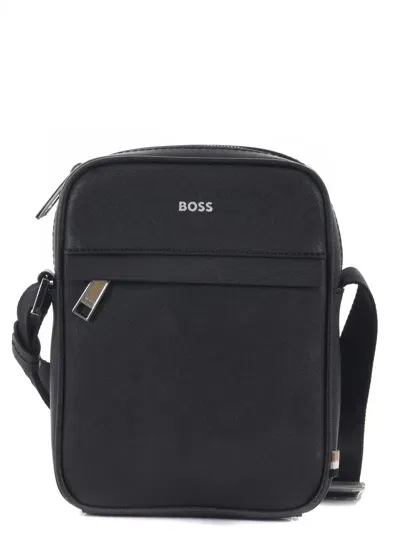 Hugo Boss Boss Shoulder Bag In Black