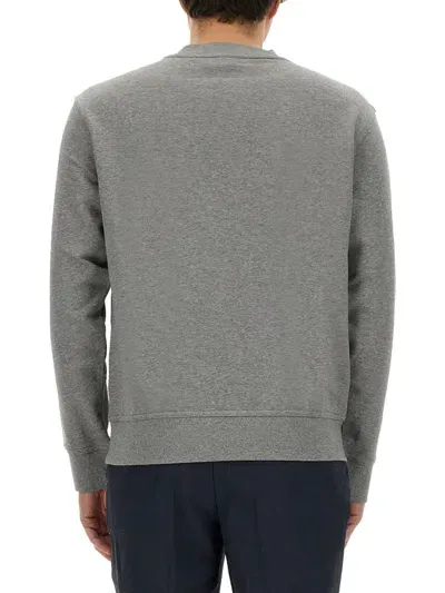 Hugo Boss Sweatshirt With Logo In Grey