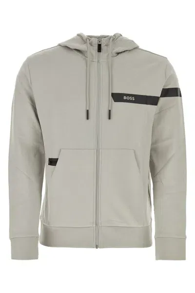 Hugo Boss Boss Sweatshirts In Grey