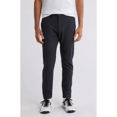 Hugo Boss Genius Wool Blend Pants In Dark Blue