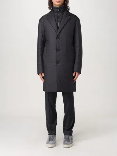 Hugo Boss Coat Boss Men Color Black In Schwarz