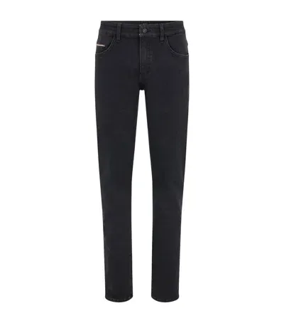 Hugo Boss Delaware Slim Jeans In Grey