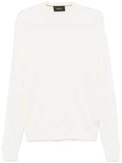 Hugo Boss Eldo Sweater In White