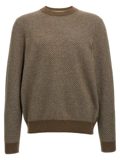 Hugo Boss 'h Etoro' Sweater In Brown