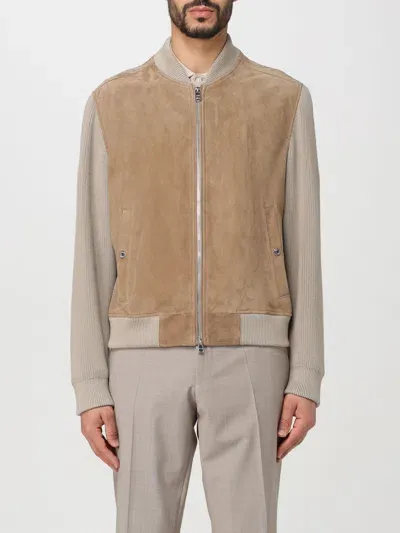 Hugo Boss Jacket Boss Men Color Beige