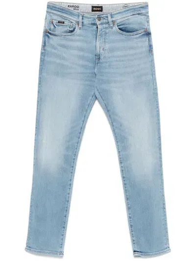 Hugo Boss Karoo Jeans In 蓝色