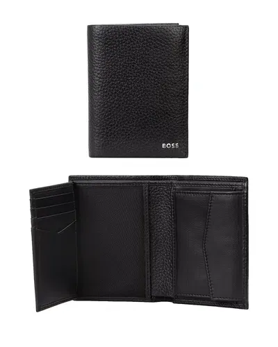 Hugo Boss New Crosstown Card Case In Black