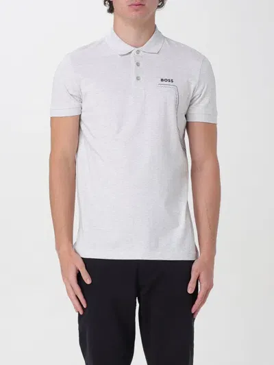 Hugo Boss Polo Shirt Boss Men Color Grey