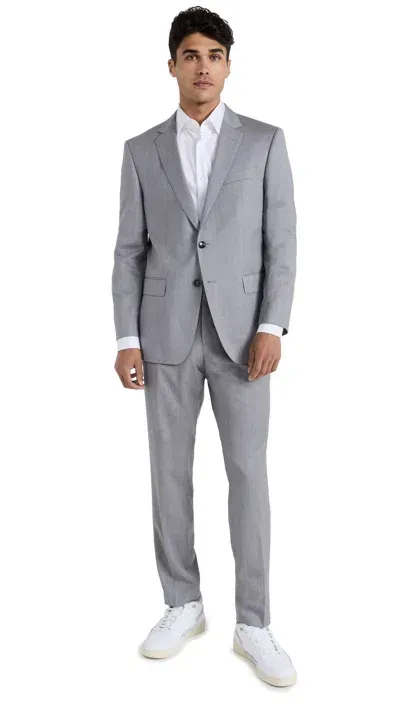 Hugo Boss Slim Fit Suit Grey