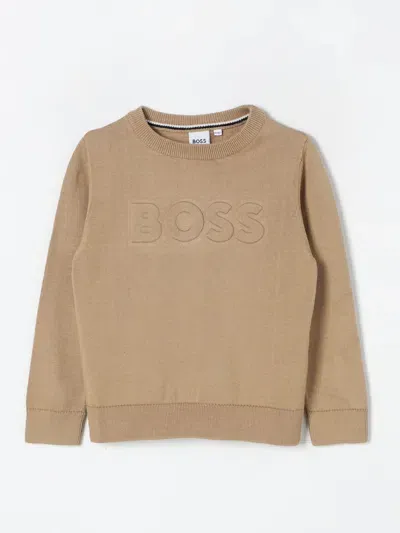 Hugo Boss Sweater Boss Kids Color Biscuit