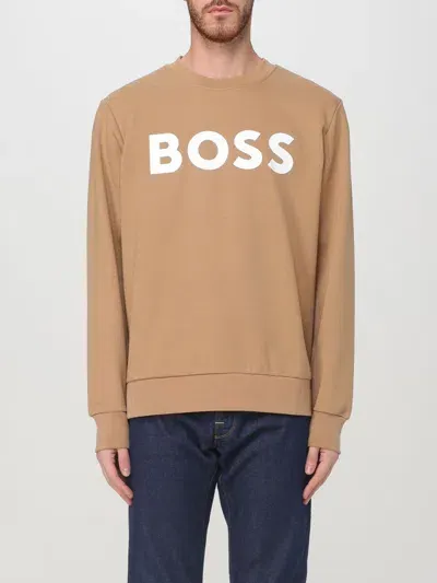 Hugo Boss Sweatshirt Boss Men Color Beige