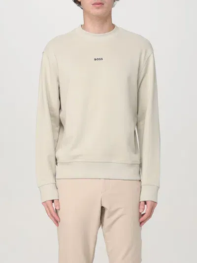 Hugo Boss Sweatshirt Boss Herren Farbe Beige