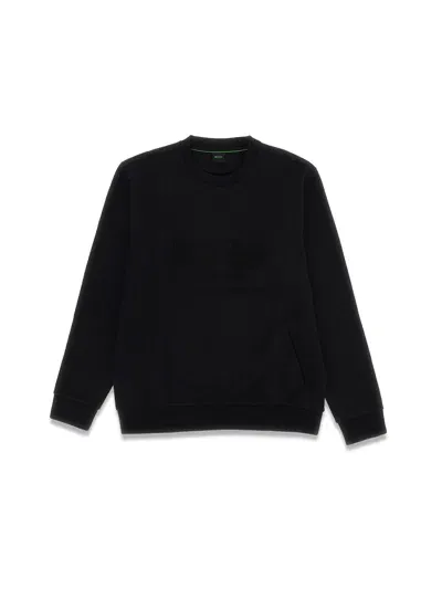 Hugo Boss Sweatshirt With Logo In Black