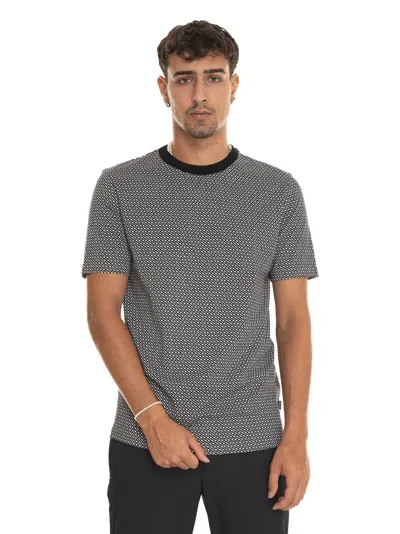 Hugo Boss T-shirt In Black/grey