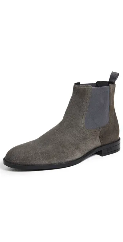 Hugo Boss Tayil Chelsea Boots Dark Grey