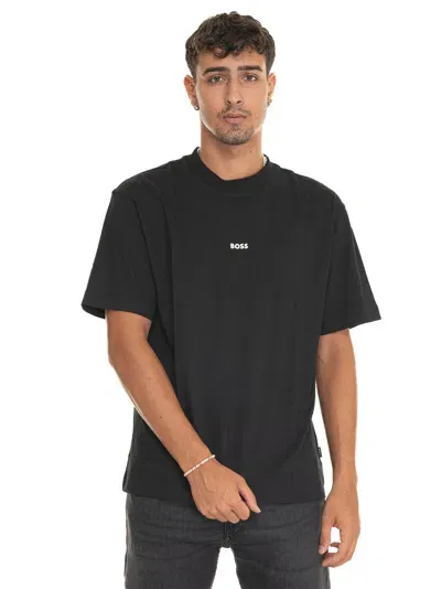 Hugo Boss Te-berge T-shirt In Black