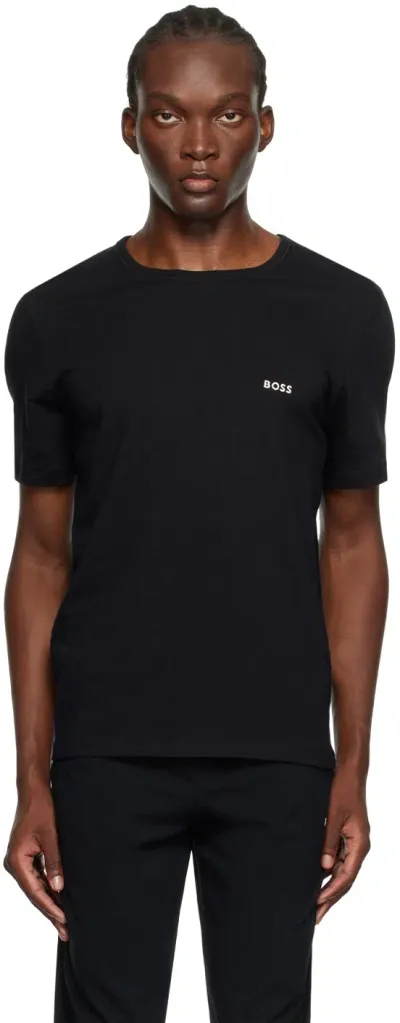 Hugo Boss Three-pack Multicolor T-shirts In Open Misc. 991