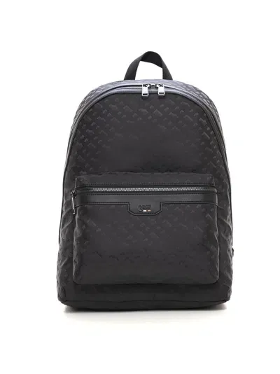 Hugo Boss Trystan-m-backpack Rucksack In Black