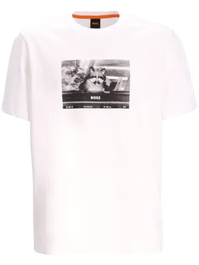 Hugo Boss Wilds T-shirt In White