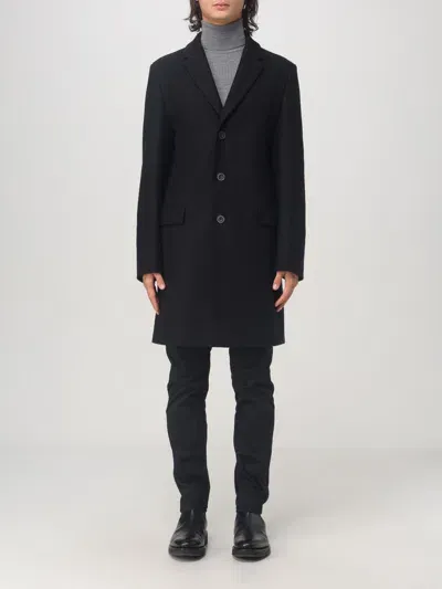 Hugo Coat  Men Color Black In Schwarz