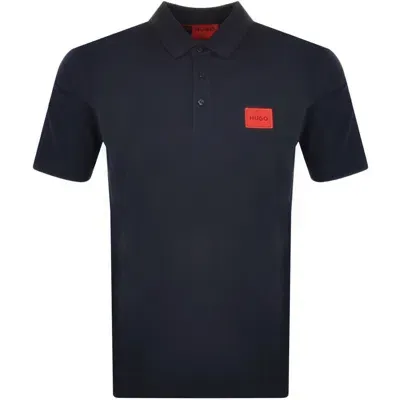 Hugo Dereso 222 Polo T Shirt Navy