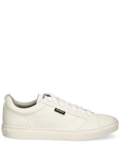 Hugo Leather Sneakers In White