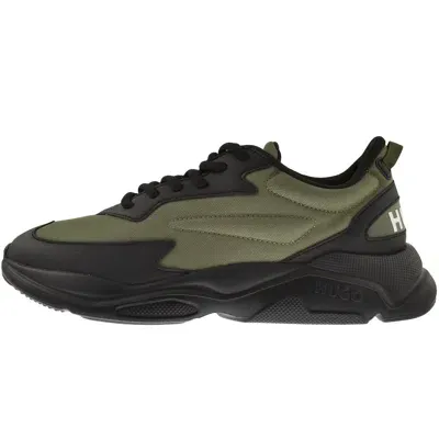 Hugo Leon Runner Trainers Green