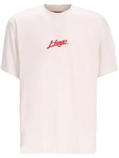 Hugo Logo T-shirt In White