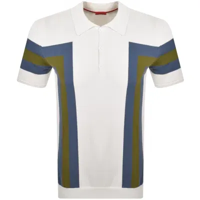 Hugo Spolo Knit Polo White