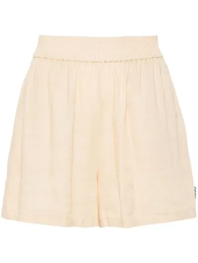 Hugo Wide-leg Shorts In Neutrals