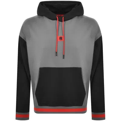 Hugo X Rb Dicheck Hoodie Grey