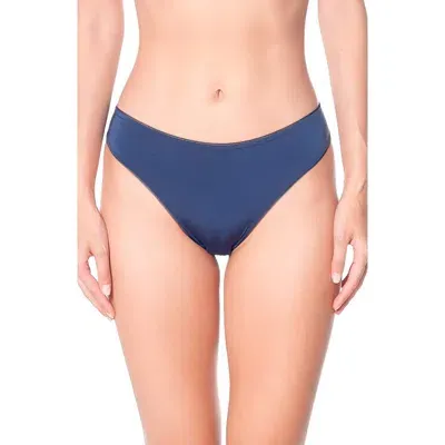 Huit Forever Skin Tanga In Navy