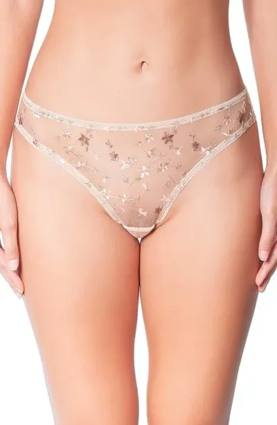 Huit Reveuse Tanga In Champagne