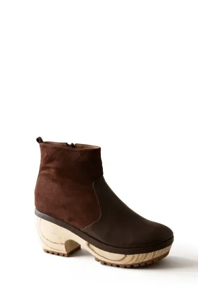 Huma Blanco Lana Clog Boot In Chocolate