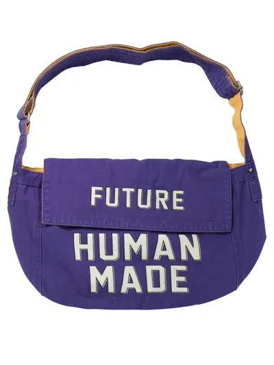 Human Made Mail Crossbody Bags In Purple