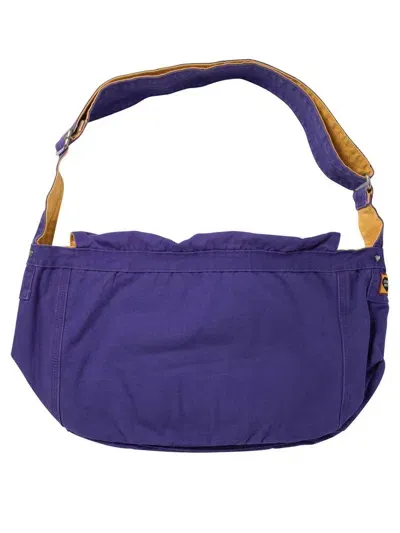 Human Made "mail" Crossbody Reversible Bag In Purple