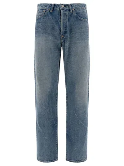 Human Made Straight Leg Jeans In Blue