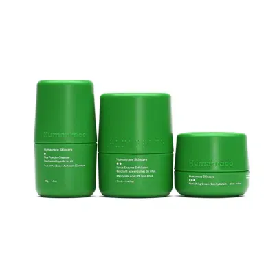 Humanrace Routine Pack Three-minute Facial In Green