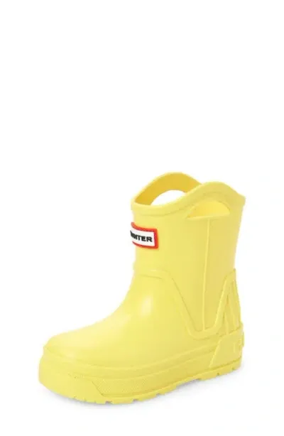 Hunter Kids' Georgey Waterproof Rain Boot In Yellow