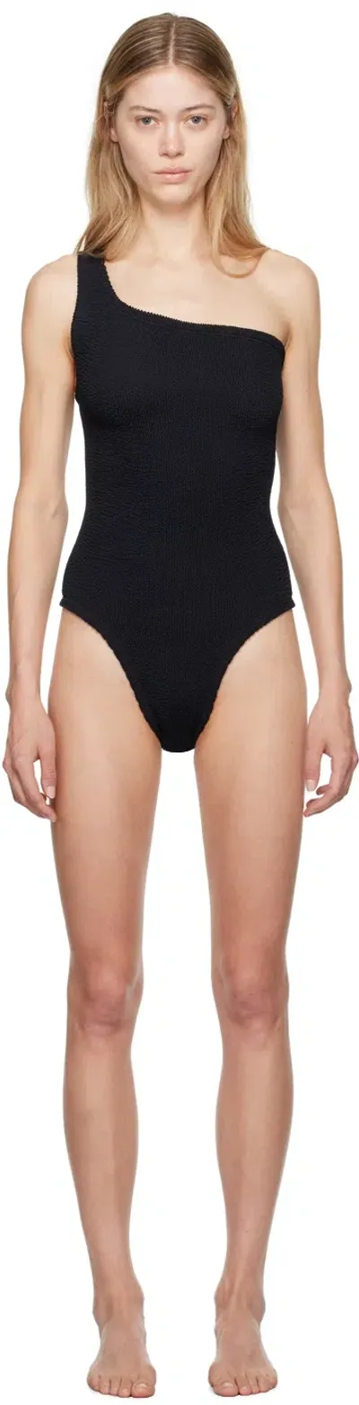 Hunza G Black Nancy One-piece Swimsuit