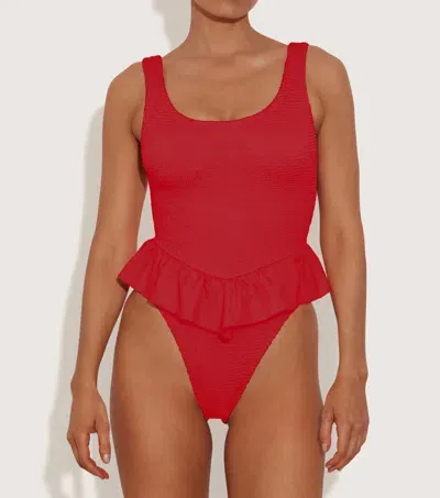 Hunza G Denise Swim In Red