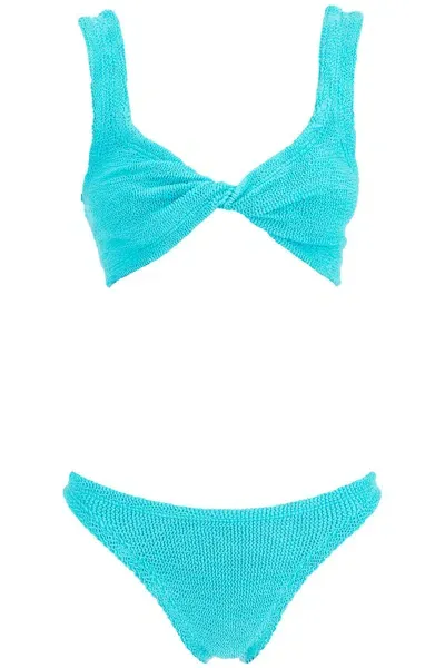 Hunza G Juno Bikini Set In Light Blue